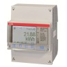 ABB 1 Phase Transformer Connected LCD Energy Meter 4-Digit Display 80A ±0.5% 2CMA170525R1000 A43 TRI MOD 80A SILVER M
