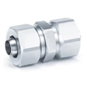 SMC Pneumatic Fitting Straight Union Stainless Steel 316 Connection Size 8 mm x 6 mm KFG2H