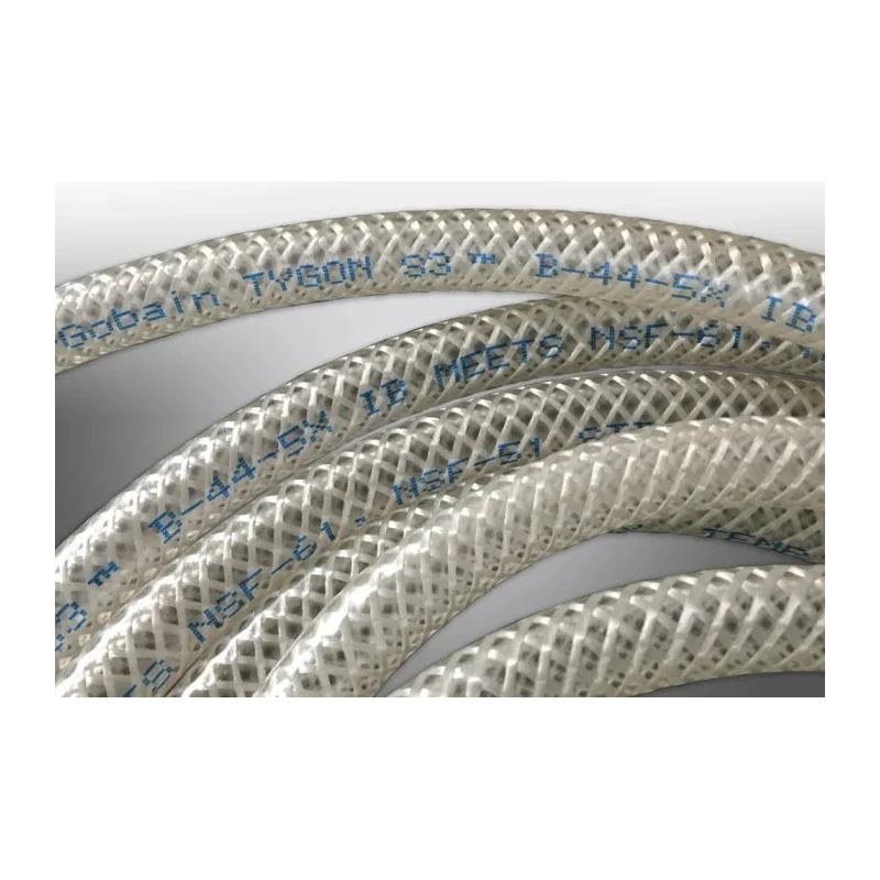 Saint-Gobain Industrial & Consumer Solutions Polyvinyl Chloride Process Tubing 25.4 mm ID 35 mm OD Clear 15 m AMH00064