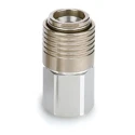 SMC 304 Stainless Steel Pneumatic Quick Connect Coupling 1/4 in Female Rc KKA4S-02F-1