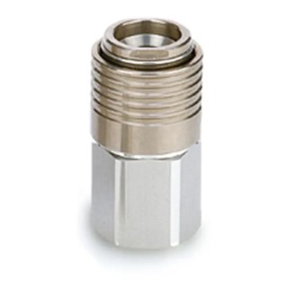 SMC 304 Stainless Steel Pneumatic Quick Connect Coupling 1/4 in Female Rc KKA4S-02F-1
