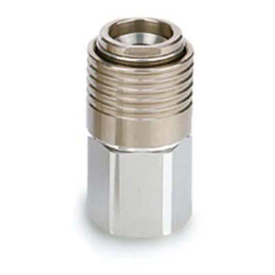 SMC 304 Stainless Steel Pneumatic Quick Connect Coupling 1/4 in Female Rc KKA4S-02F-1