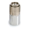 SMC 304 Stainless Steel Pneumatic Quick Connect Coupling 1/4 in Female Rc KKA4S-02F-1