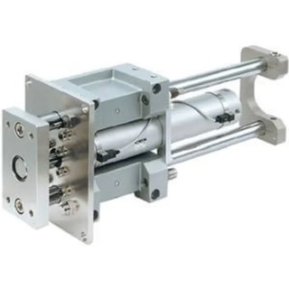 SMC Pneumatic Guided Cylinder 20mm Bore MGG Series 350mm Stroke Double Acting with Shock Absorber MGGMB20-350