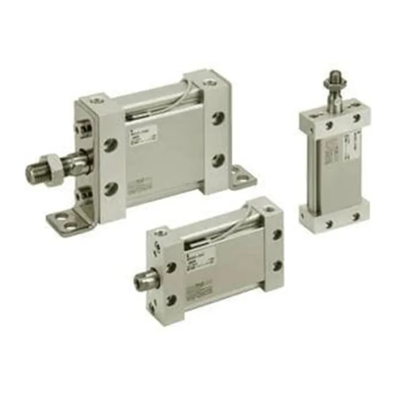 SMC 50 mm Pneumatic Cylinder MDU Series Double Acting Through Hole Mount Aluminium Alloy Body MDUB32-50DMZ