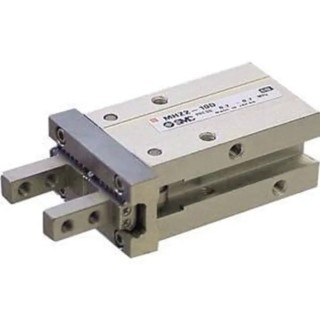 SMC 2 Finger Single Acting Action Pneumatic Gripper, Parallel Gripping Type, Bore Diameter 25mm, Stroke Length 14mm MHZ2-25C