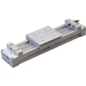SMC Double Acting Rodless Pneumatic Cylinder 16mm Bore 1.4m Stroke, Aluminium Alloy, Air Cushion MY1M25G-300