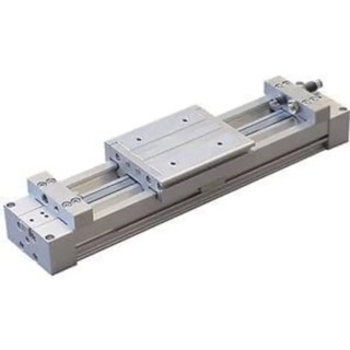 SMC Double Acting Rodless Pneumatic Cylinder 16mm Bore 1.4m Stroke, Aluminium Alloy, Air Cushion MY1M25G-300