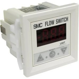 SMC Integrated Display Flow Sensor for Air with 0.5L/min to 10.5L/min Flow Rate, 24V, 80mA, IP40, Series PF2A3 