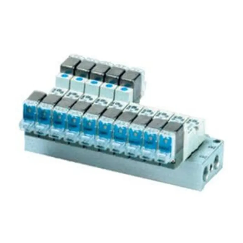 SMC SYJ3000 Series 8 Station G Manifold Push-in Port Female 1/8 in Thread Aluminium Alloy 