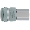 SMC Stainless Steel Quick Air Coupling M5 Female Thread Type KK2S-M5F