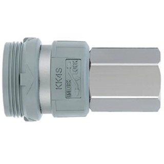 SMC Stainless Steel Quick Air Coupling M5 Female Thread Type KK2S-M5F