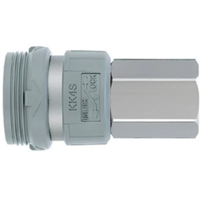 SMC Stainless Steel Quick Air Coupling M5 Female Thread Type KK2S-M5F