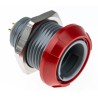LEMO Circular Connector 2 Contacts Panel Mount Socket Female 600V 10A Polymer Housing IP50 Redel P Series PKG.M0.2GL.LR