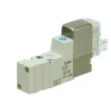 SMC Pneumatic Solenoid Valve Single Solenoid, 3 Ports, Die Cast Zinc Body, 24V, 7 Bar Max Pressure SY300