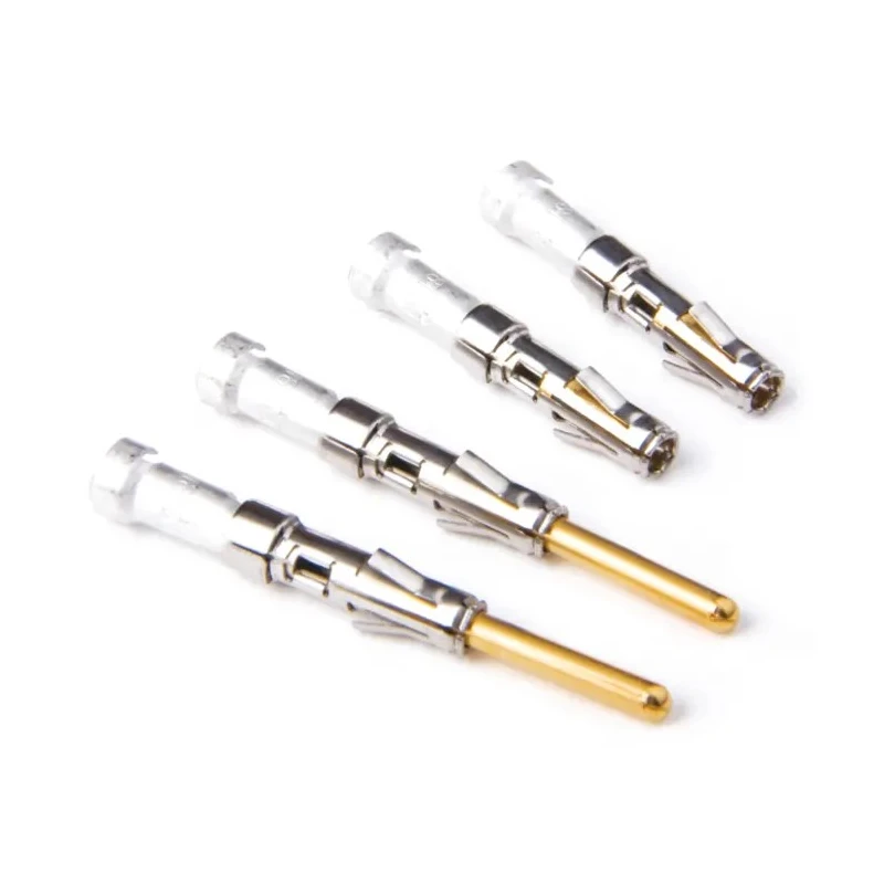 ITT Cannon Male Crimp Circular Connector Contact Contact Size 14/16 AWG Wire Size 14AWG, 16 AWG T2P14MC1LZ / 192990-1220