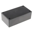 RS PRO Black Two Part ABS Enclosure with Black Lid, 40.9 mm x 120.9 mm x 65.5 mm 237-4353