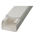 RS PRO White Open Slot PVC Cable Trunking 60mm Width x 40mm Depth x 2m Length W60mm