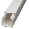 RS PRO White Open Slot Cable Trunking W40 mm x D40 mm x L2 m Polyvinyl Chloride Germany W40mm