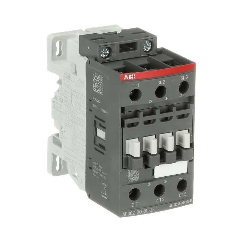 ABB AF Series Motor Control Contactor, 130V Coil, 3-Pole, 50 A, 18.5 kW, DIN Rail Mount 1SBL296001R2200