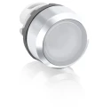 ABB MP1 Series Clear Momentary Push Button Head, 22.5 mm Cutout Diameter, IP20 & IP66 Protection 1SFA611100R3008 MP1-30C