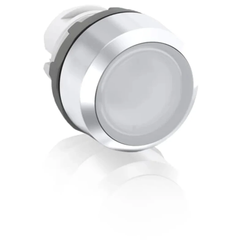ABB MP1 Series Clear Momentary Push Button Head, 22.5 mm Cutout Diameter, IP20 & IP66 Protection 1SFA611100R3008 MP1-30C