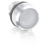 ABB MP1 Series Clear Momentary Push Button Head, 22.5 mm Cutout Diameter, IP20 & IP66 Protection 1SFA611100R3008 MP1-30C