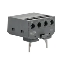 ABB RA4 Series Electromechanical Interface Relay PCB Mount 24V Coil SPST 1SBN060100R1000