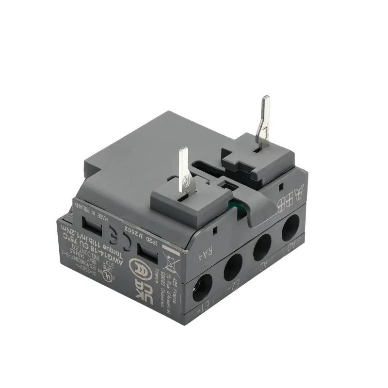 ABB RA4 Series Electromechanical Interface Relay PCB Mount 24V Coil SPST 1SBN060100R1000