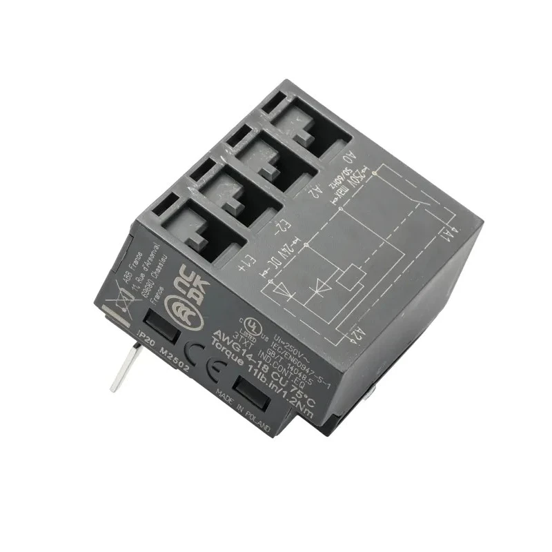 ABB RA4 Series Electromechanical Interface Relay PCB Mount 24V Coil SPST 1SBN060100R1000