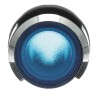ABB MP1 Series Blue Momentary Push Button Head 22.5 mm Cutout IP66 1SFA611100R3104 MP1-31L