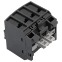 ABB Auxiliary Contact Block, 4 Contact 4 NC, Front Mount, 6 A Contact Current, 440 V Contact 1SBN010140R1204 CA4-04N