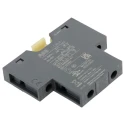 ABB Auxiliary Contact Block, 2 Contact, 1 NO/1 NC, CAL4 Series, Side Mount, 6A Contact Current 1SBN010120T1011 CAL4-11-T