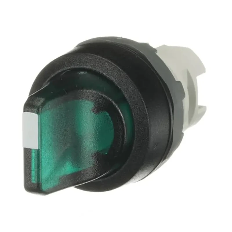 ABB M3SS1 Series 3 Position Illuminated Selector Switch Head 22.5 mm Cutout Green Handle IP66 M3SS1