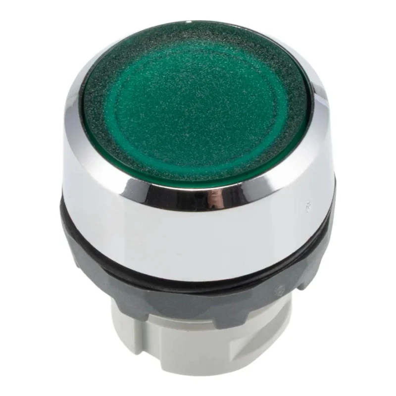 ABB MP2 Series Green Maintained Push Button Head 22.5 mm Cutout IP66 1SFA611101R2102