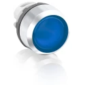 ABB MP2 Series Blue Maintained Push Button Head 22.5 mm Cutout 1SFA611101R2104 MP2-21L
