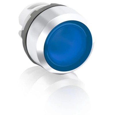 ABB MP2 Series Blue Maintained Push Button Head 22.5 mm Cutout 1SFA611101R2104 MP2-21L