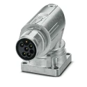 Phoenix Contact Industrial Circular Connector M17 PRO Series, 6 Contacts, Front Mount, Plug, Male, IP66, IP68 1628513