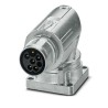 Phoenix Contact Industrial Circular Connector M17 PRO Series, 6 Contacts, Front Mount, Plug, Male, IP66, IP68 1628513