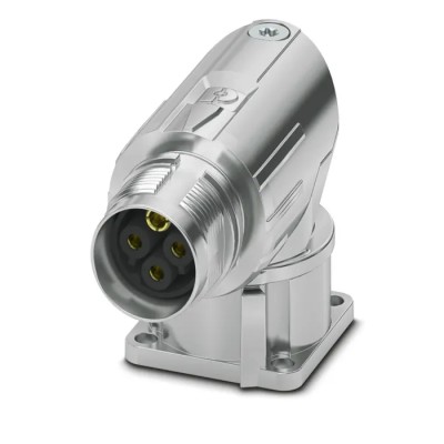 Phoenix Contact Circular Connector Socket Female 4 Contacts M17 PRO Series IP66 IP68 25A 630V Crimp Termination 1628518
