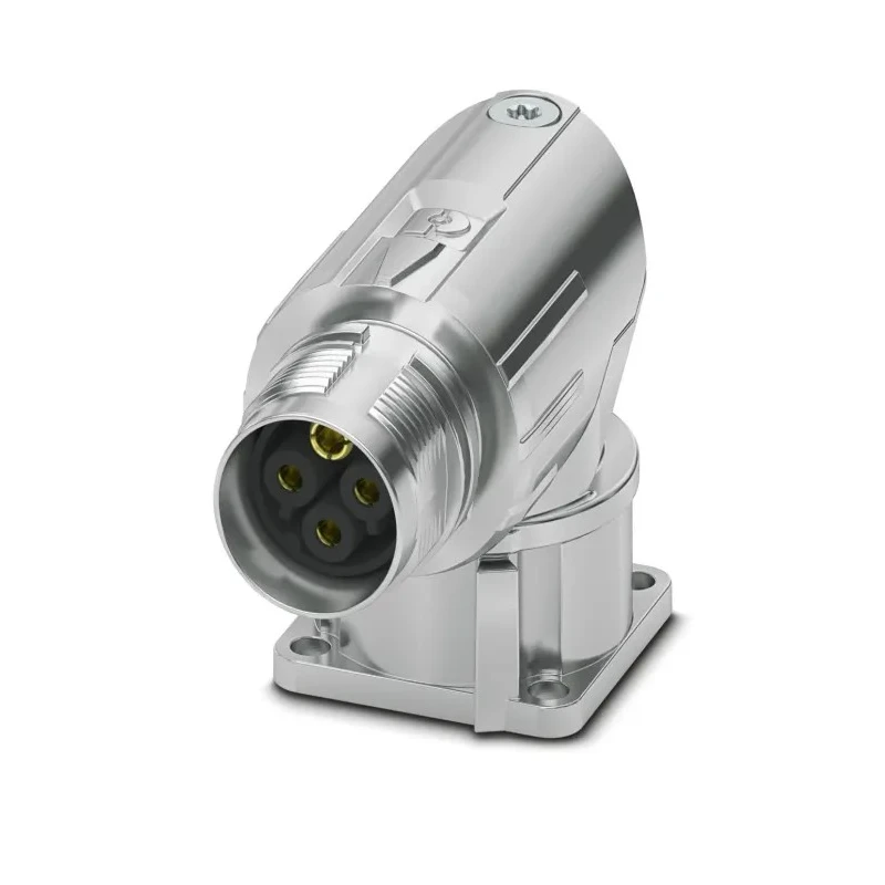 Phoenix Contact Circular Connector Socket Female 4 Contacts M17 PRO Series IP66 IP68 25A 630V Crimp Termination 1628518