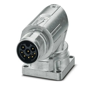Phoenix Contact Circular Connector 8 Contacts Front Plug Male M17 Connector IP66 IP68 60V 8A M17 PRO Series 1628525