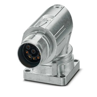 Phoenix Contact Circular Connector 8 Contacts Front Socket Female M17 PRO Series IP66 IP68 60V 8A 1628524