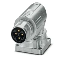 Phoenix Contact Circular Connector 4 Contacts Front Mount M17 Plug Male IP66 IP68 25A 630V M17 PRO Series 1628517