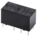 Omron Signal Relay, PCB Mount, DPDT Contact, 12V DC Coil Voltage, 1A Switching Current, Silver Contact Material G5V-2-H1 DC12