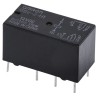 Omron Signal Relay, PCB Mount, DPDT Contact, 12V DC Coil Voltage, 1A Switching Current, Silver Contact Material G5V-2-H1 DC12