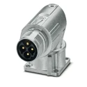 Phoenix Contact Circular Connector, 4 Contacts, Front Mount, M17 Size, Plug, Male, 25A, 630V, IP66 IP68 Rated, M17 1628519