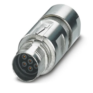 Phoenix Contact Circular Connector 7 Contacts Cable Socket Female M17 PRO Series IP67 IP68 630V 14A 1628947