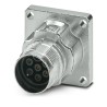 Phoenix Contact Circular Connector 7 Contacts Front Mount Socket Female M17 PRO Series IP66, IP68 14A 630V 1628913