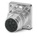 Phoenix Contact Circular Connector, 8 Contacts, Front Mount, Socket, Female, IP66 IP68, M17 Size, 14A, 630V 1628911